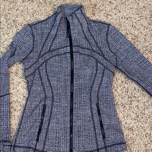Lululemon black and white define jacket
